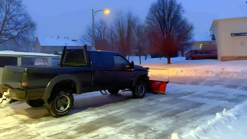 Michalski Snow Plow Truck