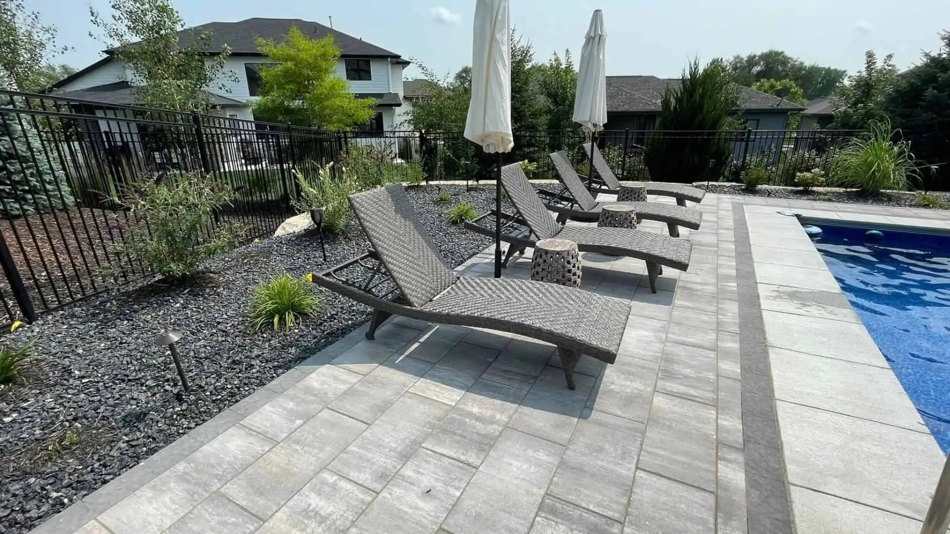 Michalski Stone Pool Decking And Softscaping
