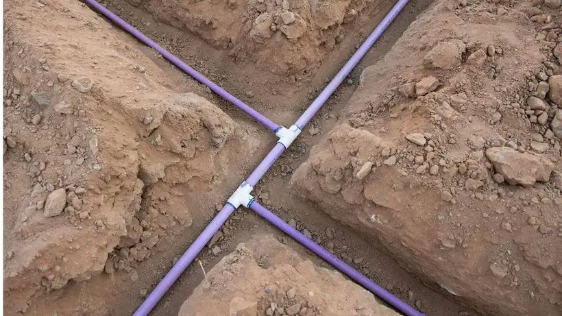 Sprinkler Trenches
